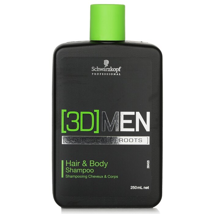 Schwarzkopf [3D] Men Hair & Body Shampoo 250ml/8.4ozProduct Thumbnail