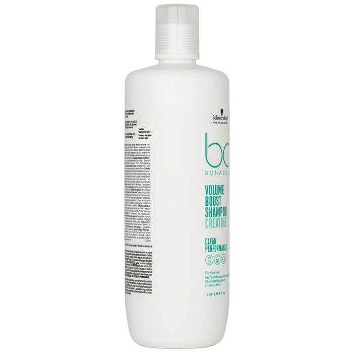 Schwarzkopf BC Bonacure Volume Boost Shampoo Creatine (For Fine Hair) 1000ml/33.8ozProduct Thumbnail