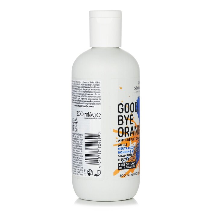 Schwarzkopf Goodbye Orange Shampoo (For Medium brown to dark blonde Hair) 300ml/10.1ozProduct Thumbnail