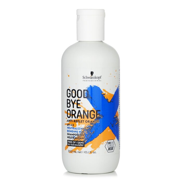 Schwarzkopf Goodbye Orange Shampoo (For Medium brown to dark blonde Hair) 300ml/10.1ozProduct Thumbnail