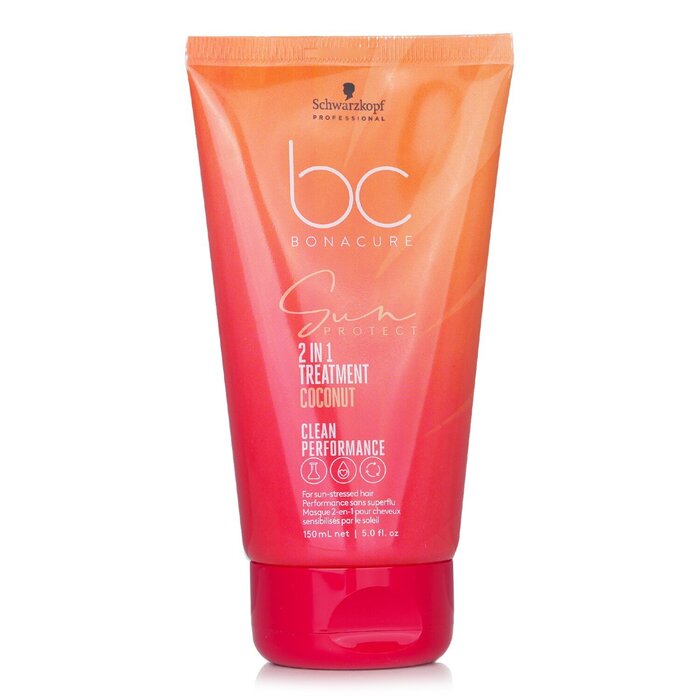 Schwarzkopf BC Bonacure Sun Protect 2 In 1 Treatment Coconut (For Sun-Stressed Hair) 150ml/5ozProduct Thumbnail