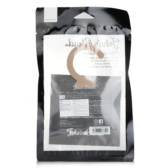 John's Blend Fragrance Sachet - White Musk 1pcsProduct Thumbnail
