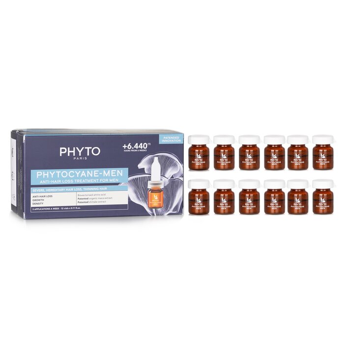 Phyto PhytoCyane Anti-Hair Loss Treatment (For Men) 12x3.5ml/0.11ozProduct Thumbnail