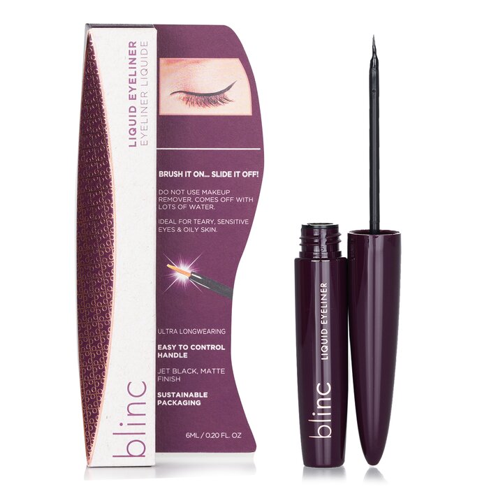 Blinc Liquid Eyeliner - Jet Black Matte Blinc Liquid Eyeliner - Jet Black Matte