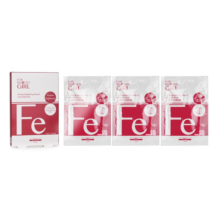 For Beloved One For Beloved Girl Flawless Brightening Mineral Cloud-Silk Mask 3sheetsProduct Thumbnail