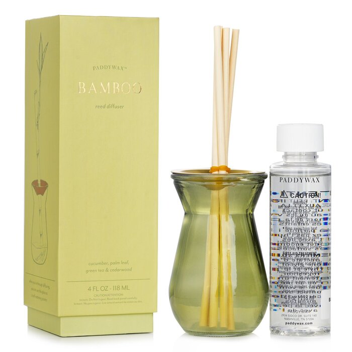 Paddywax Flora Reed Diffuser - Bamboo 118ml/4ozProduct Thumbnail