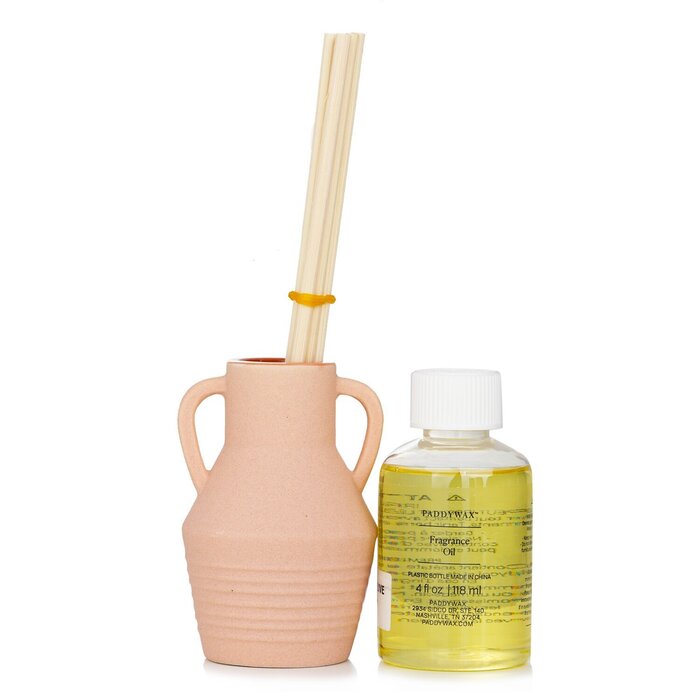 Paddywax Santorini Reed Diffuser - Black Fig & Olive 118ml/4ozProduct Thumbnail