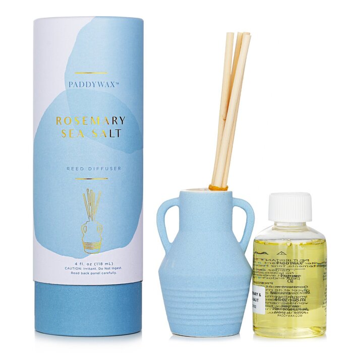 Paddywax Santorini Reed Diffuser - Rosemary Sea Salt 118ml/4ozProduct Thumbnail