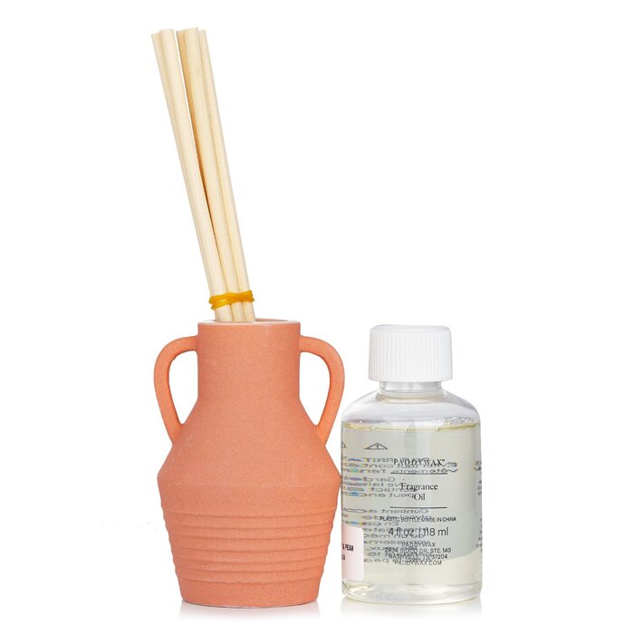 Paddywax Santorini Reed Diffuser - Raw Clay & Pear 118ml/4ozProduct Thumbnail