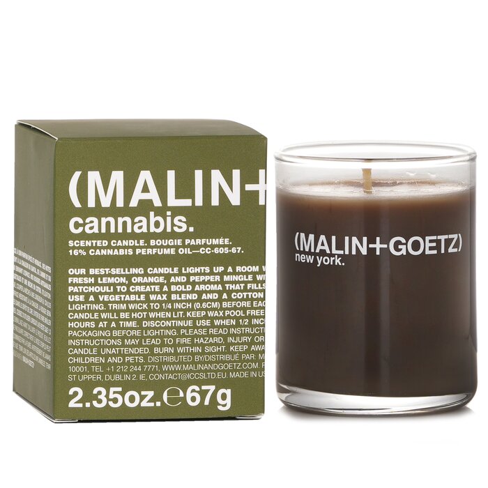 MALIN+GOETZ Scented Candle - Cannabis(Random Packaging) 67g/2.35ozProduct Thumbnail