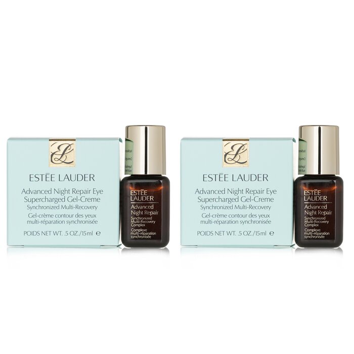 Estee Lauder 雅詩蘭黛 雅詩蘭黛升級再生基因修復眼霜 15mlx2 + 升級再⽣基因修復精華 7mlx2 4pcsProduct Thumbnail