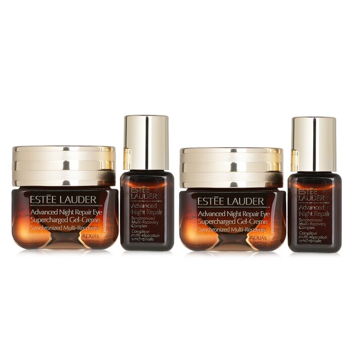 Estee Lauder 雅詩蘭黛 雅詩蘭黛升級再生基因修復眼霜 15mlx2 + 升級再⽣基因修復精華 7mlx2 4pcsProduct Thumbnail