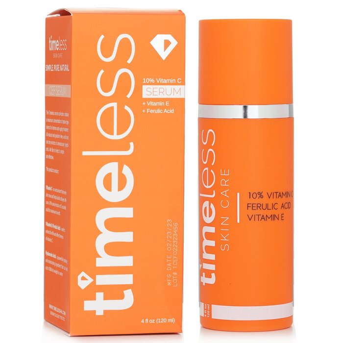 Timeless Skin Care 10% Vitamin C Serum + Vitamin E + Ferulic Acid 120ml/4ozProduct Thumbnail