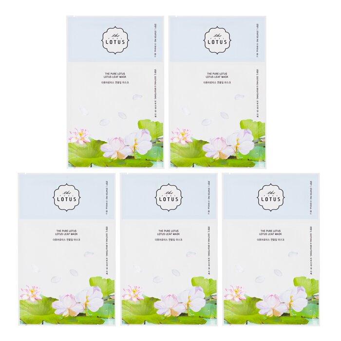 THE PURE LOTUS Lotus Leaf Mask - Soothing & Brightening 5pcsProduct Thumbnail