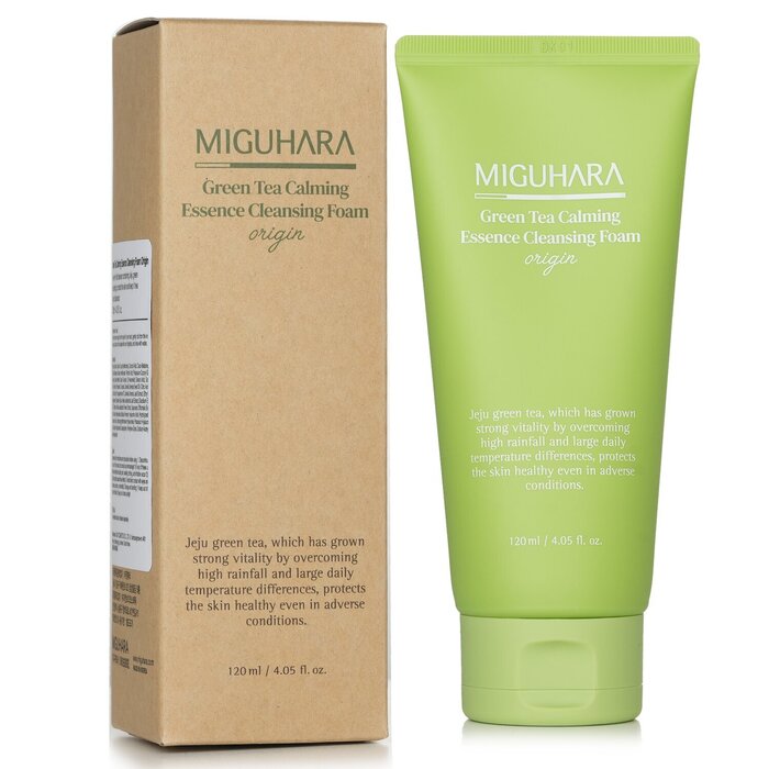 MIGUHARA Green Tea Calming Essence Cleansing Foam Origin 120ml/4.05ozProduct Thumbnail