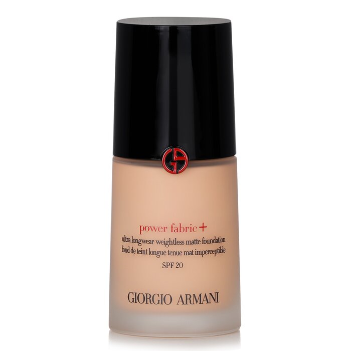 Giorgio Armani Power Fabric+ Ultra Longwear Weightless Matte Foundation SPF 20 30ml/1ozProduct Thumbnail