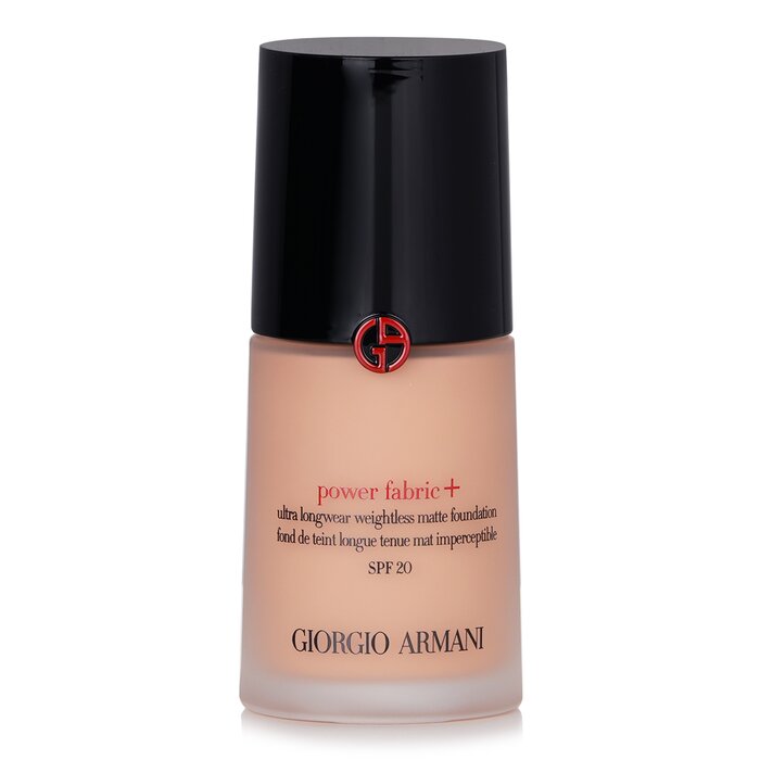 Giorgio Armani Power Fabric+ Ultra Longwear Weightless Matte Foundation SPF 20 30ml/1ozProduct Thumbnail