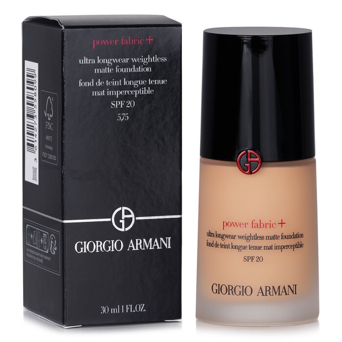 Giorgio Armani Power Fabric+ Ultra Longwear Weightless Matte Foundation SPF 20 30ml/1ozProduct Thumbnail
