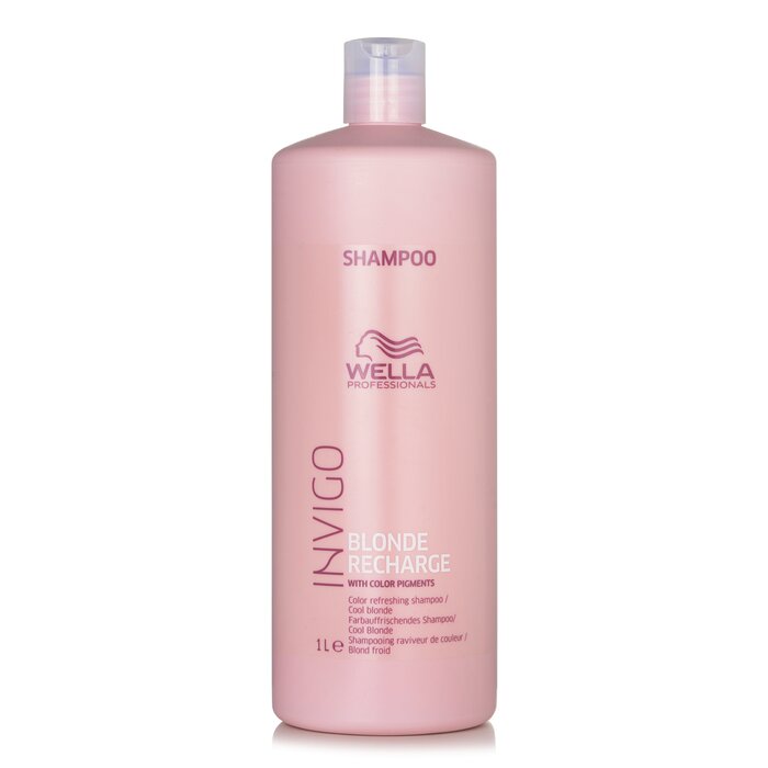 Wella Invigo Blonde Recharge Color Refreshing Shampoo 1000mlProduct Thumbnail