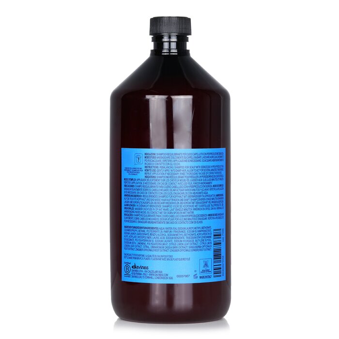 Davines Natural Tech Rebalancing Shampoo 1000ml/33.81ozProduct Thumbnail