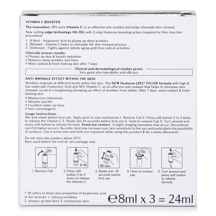 Eucerin Hyaluron 3X+ Filler Vitamin C Booster 3x8mlProduct Thumbnail