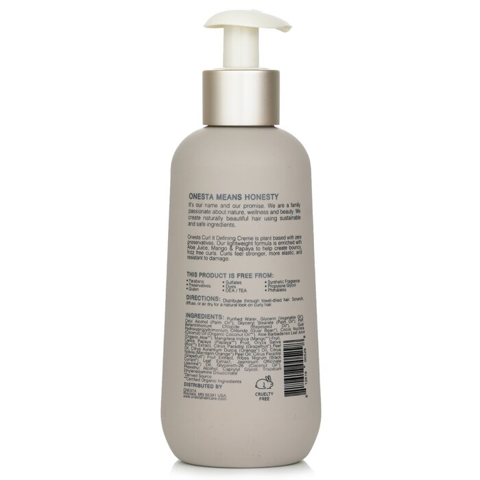 Onesta Curl It Defining Creme Jasmine + Grapefruit 236ml/8ozProduct Thumbnail