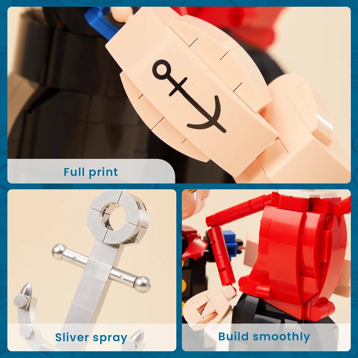 Pantasy POPEYE·WITH OLIVER Building Bricks Set 29*36*33cmProduct Thumbnail