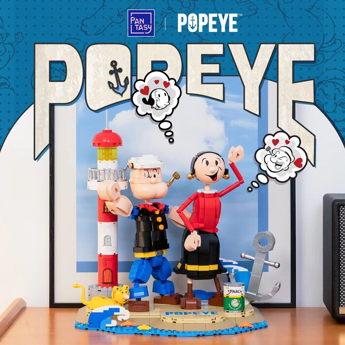 Pantasy POPEYE·WITH OLIVER Building Bricks Set 29*36*33cmProduct Thumbnail