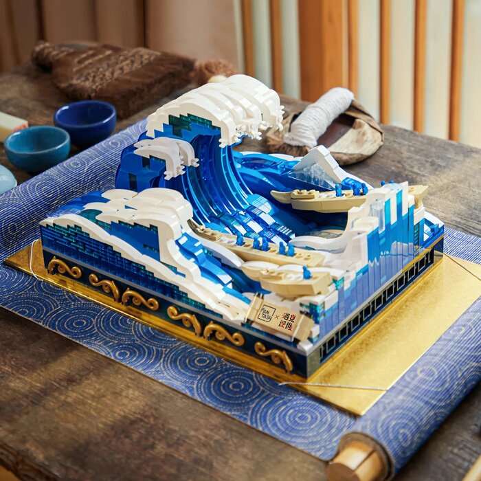 Pantasy Kanagawa Surfing Building Bricks Set 26*21*15cmProduct Thumbnail