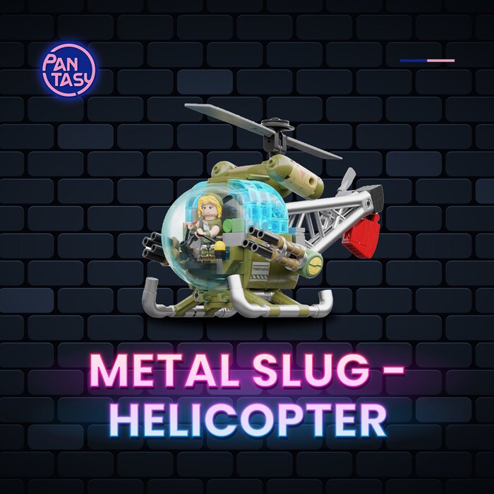 Pantasy Metal Slug 3 Series Helicopter Building Bricks Set 28*11*17cmProduct Thumbnail