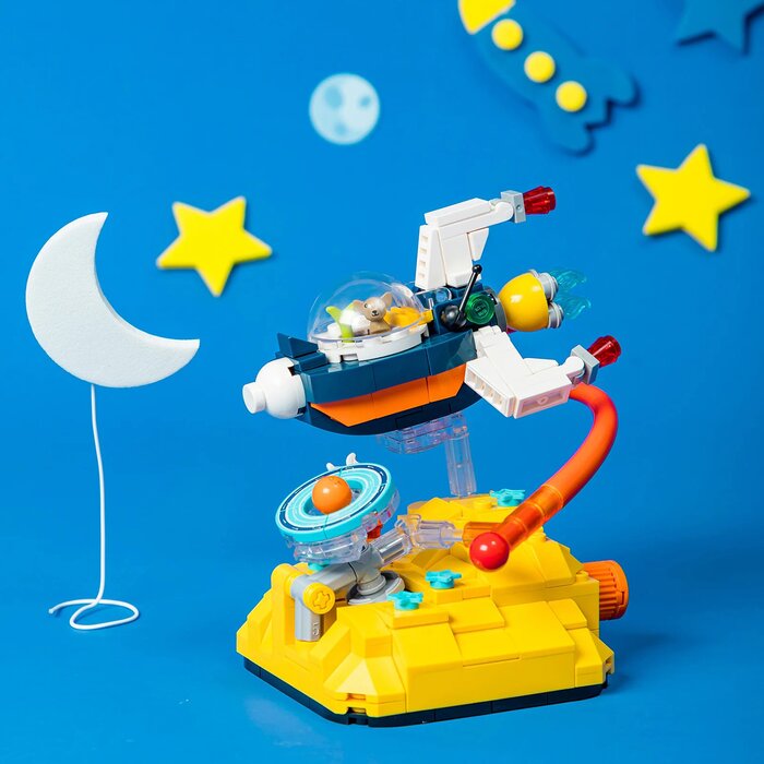 Pantasy Joyside Series - Spaceship Building Bricks Set 9*10*13.4cmProduct Thumbnail