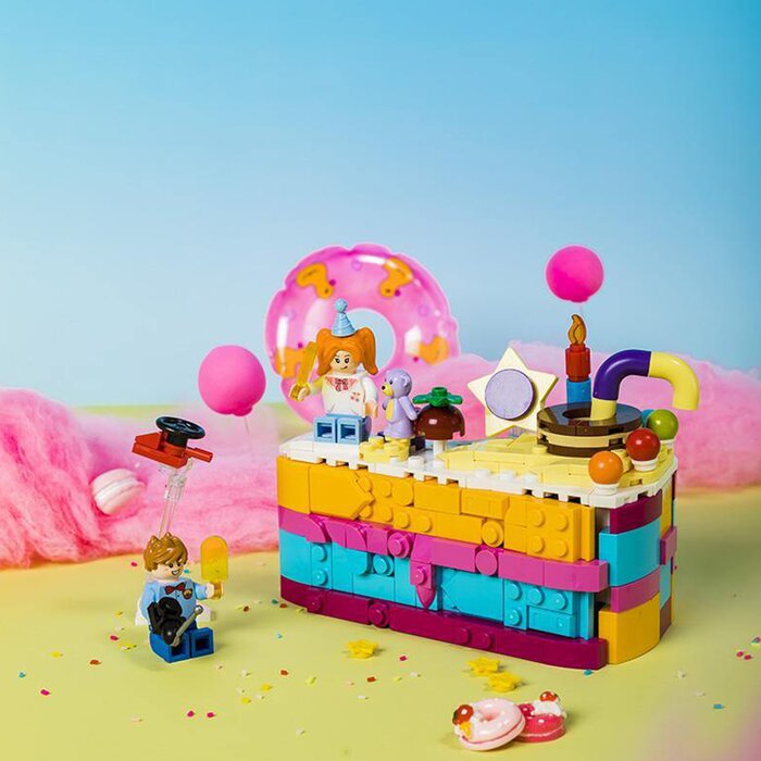 Pantasy Birthday Cake Series - Cute Birthday Cake Building Bricks Set 11x9x13cmProduct Thumbnail