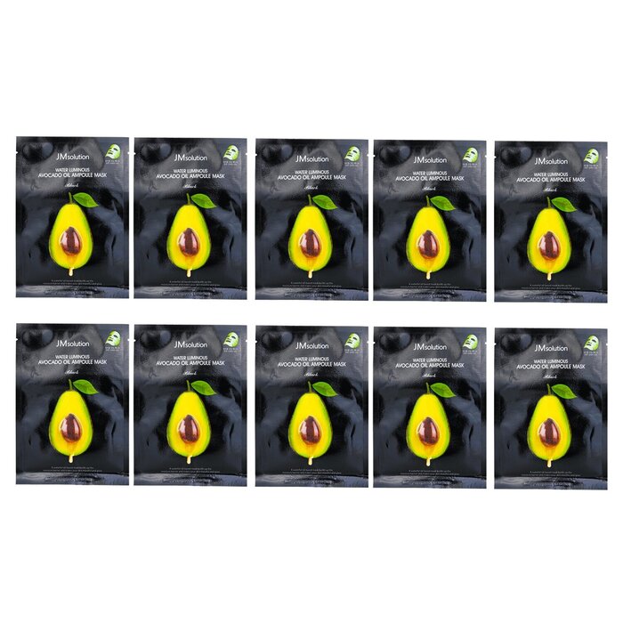 JM Solution Water Luminous Avocado Oil Ampoule Mask 10pcsx35mlProduct Thumbnail
