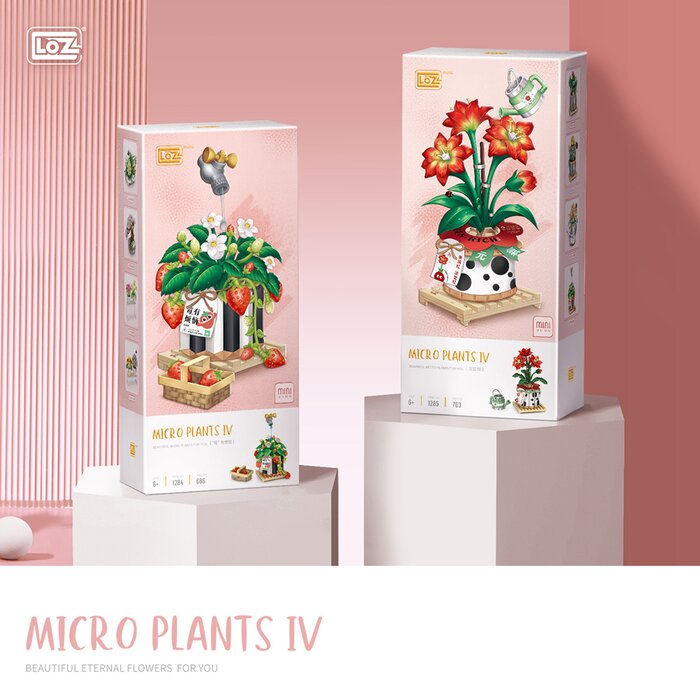 Loz LOZ Mini Blocks - Eternal Flowers Garden Series - Destined to be Red(Random Packaging) 15 x 22 x 8.5cmProduct Thumbnail