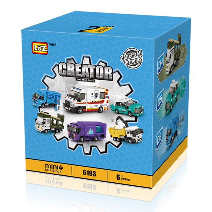 Loz LOZ Mini Block - Mini Car Season 2(Random Packaging) 15 x 22 x 8.5cmProduct Thumbnail