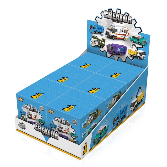 Loz LOZ Mini Block - Mini Car Season 2(Random Packaging) 15 x 22 x 8.5cmProduct Thumbnail