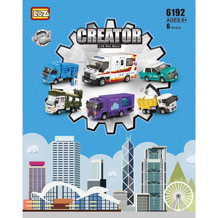 Loz LOZ Mini Block - Mini Car Season 2(Random Packaging) 15 x 22 x 8.5cmProduct Thumbnail