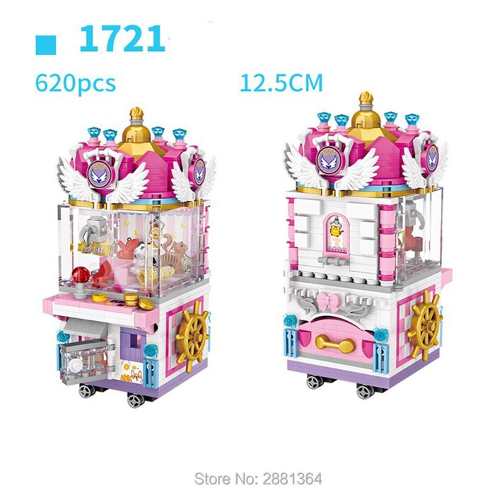 Loz LOZ Dream Amusement Park Series - Claw Machine(Random Packaging) 13.5 x 18 x 8cmProduct Thumbnail