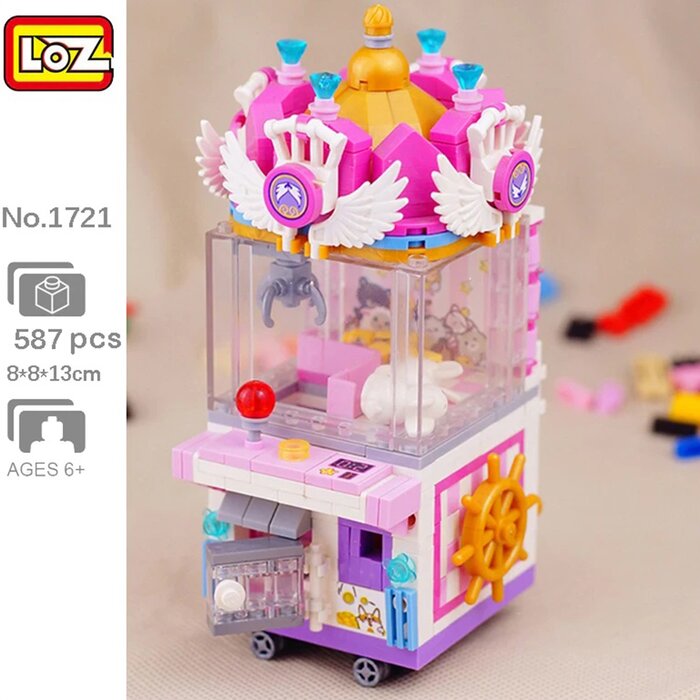 Loz LOZ Dream Amusement Park Series - Claw Machine(Random Packaging) 13.5 x 18 x 8cmProduct Thumbnail