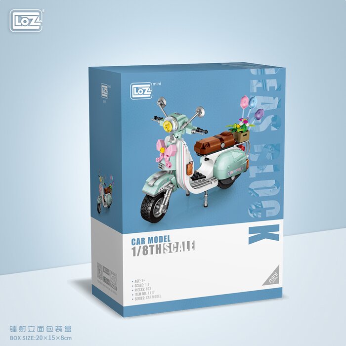 Loz LOZ Creator - Scooter(Random Packaging) 15 x 20 x 8cmProduct Thumbnail