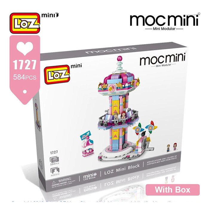 Loz LOZ Dream Amusement Park Series - Drop Tower(Random Packaging) 22 x 18.5 x 4.5Product Thumbnail