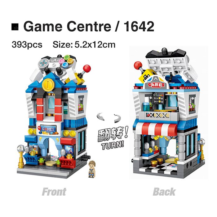 Loz LOZ Street Series - Games Shop(Random Packaging) 19.5x16.5x4.5cmProduct Thumbnail