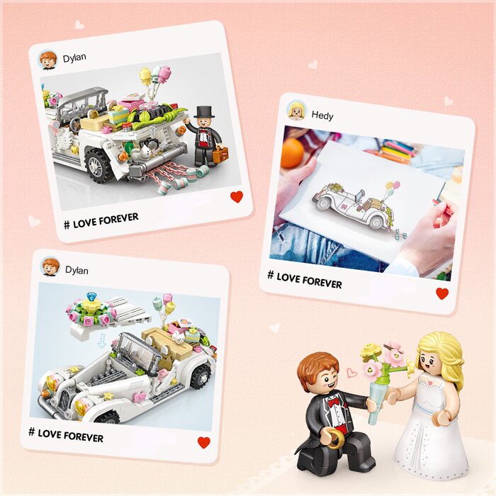 Loz LOZ Creator - Wedding Car(Random Packaging) 15 x 20 x 8cmProduct Thumbnail