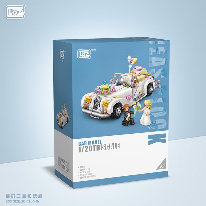 Loz LOZ Creator - Wedding Car(Random Packaging) 15 x 20 x 8cmProduct Thumbnail
