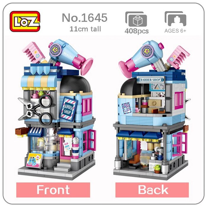 Loz LOZ Street Series - Salon(Random Packaging) 19.5x16.5x4.5cmProduct Thumbnail