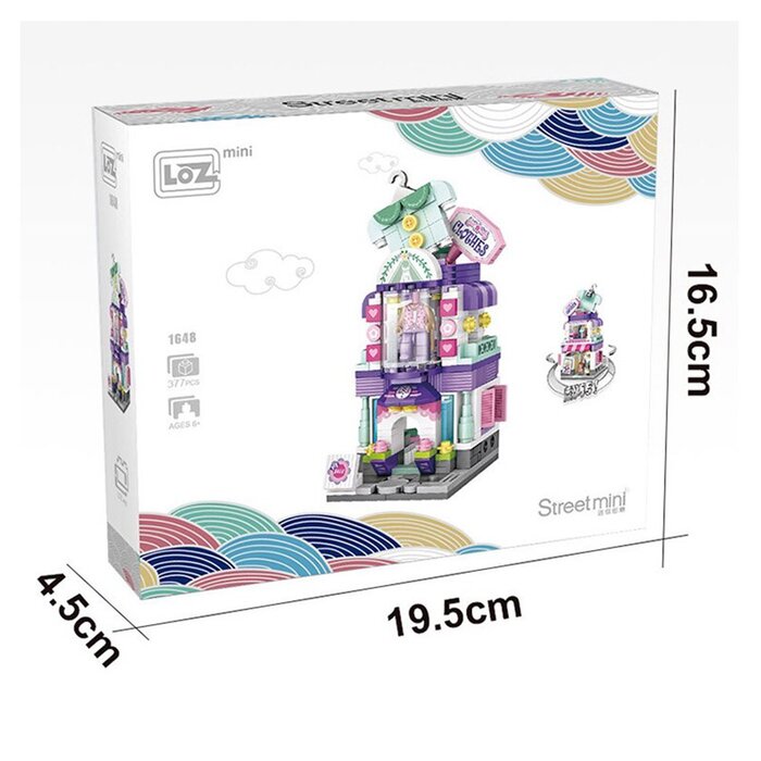 Loz LOZ Street Series - Salon(Random Packaging) 19.5x16.5x4.5cmProduct Thumbnail