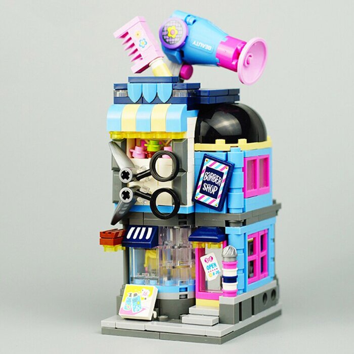 Loz LOZ Street Series - Salon(Random Packaging) 19.5x16.5x4.5cmProduct Thumbnail