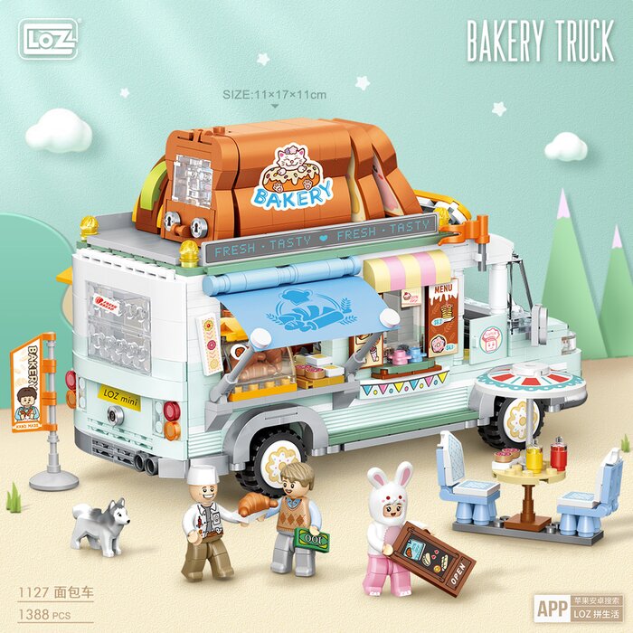 Loz LOZ Creator - Bread Van(Random Packaging) 40 x 28 x 5cmProduct Thumbnail