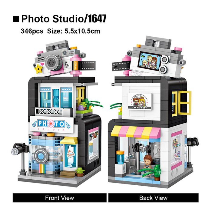 Loz LOZ Street Series - Photo Shop(Random Packaging) 19.5x16.5x4.5cmProduct Thumbnail