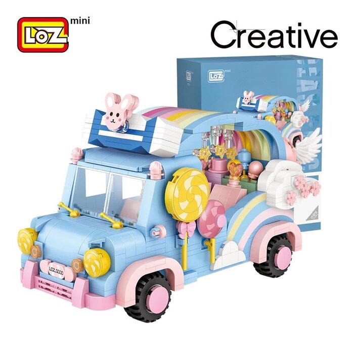 Loz LOZ Creator - Rainbow Car(Random Packaging) 20 x 15 x 8cmProduct Thumbnail